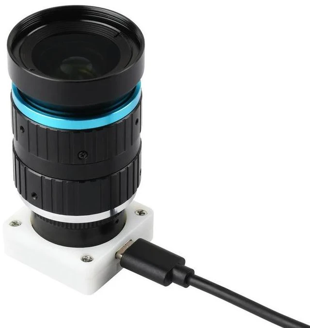 Alt view image 2 of 3 - Waveshare IMX577 12MP USB Camera (B), 3840 × 3024 Resolution, Plug and Play, Supports C/CS Lenses