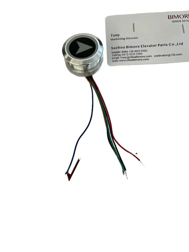 Alt view image 2 of 3 - Elevator Push touchless Button OD31MM