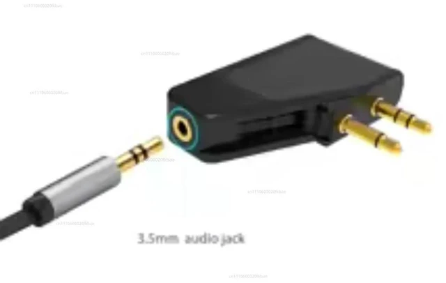 Alt view image 2 of 3 - One to two bluetooth transmitter 5.3 universal