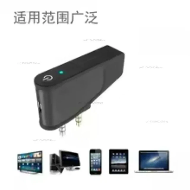Alt view image 3 of 3 - One to two bluetooth transmitter 5.3 universal
