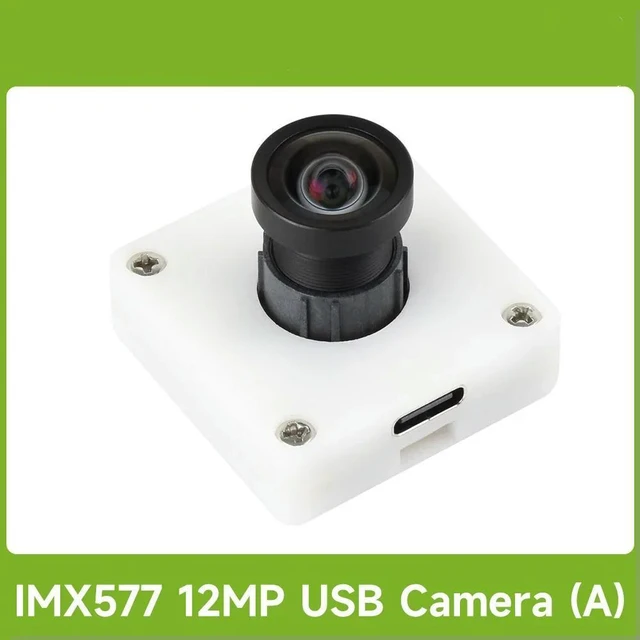 Main image of Waveshare IMX577 12MP USB Camera (A), 3840 × 3024 Resolution, 113° FOV, Distortion-Free, Plug and Play