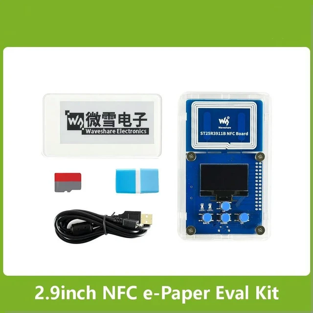 Main image of Waveshare 2.9inch Passive NFC-Powered e-Paper Evaluation Kit, No , Powering & Data Transfer