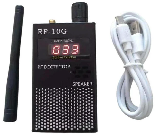 Main image of Digital field strength meter RF-10G power meter, radio detector 1MHz-10GHz