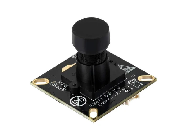 Alt view image 2 of 3 - Waveshare IMX678 8MP M12 USB Camera Module, IMX678 Sensor Chip, USB2.0 Port, Better Sensitivity In Low-Light Condition
