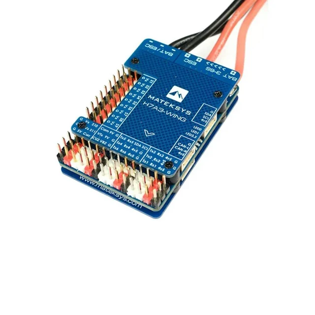 Alt view image 2 of 3 - MATMATEKSYS FLIGHT CONTROLLER H7A3-WING ICM42688P/OSD/6x UARTs/1x I2C/ 1xCAN/11x PWM outputs/BEC5V 9V For RC Model