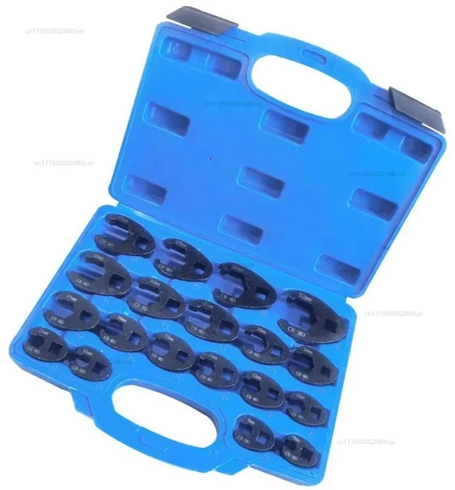 Alt view image 2 of 2 - Multifunctional YouTube Wrench Open Wrench U-Joint 8-32mm Special Tool for Narrow Space Horn Wrench