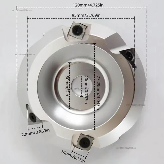 Alt view image 2 of 3 - XY-ZPD001 90° Slotting Cutter Head Right-Angle Grooving Milling Cutter Head
