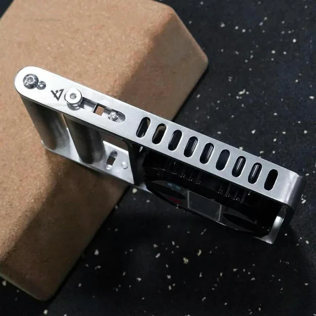 Alt view image 3 of 3 - Finger flexor strength tester with LCD screen - digital display spring grip exerciser