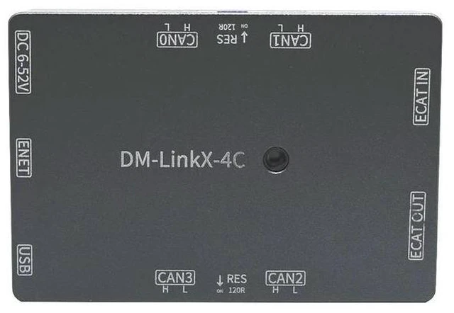 Main image of DM-LinkX-4C 4-way CANFD module ECAT to CANFD module USB to 4-way CANFD
