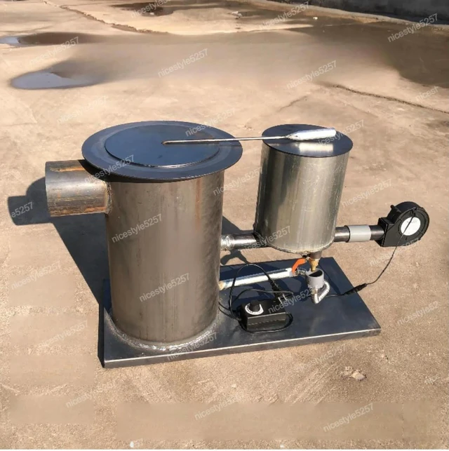 Alt view image 3 of 3 - waste oil combustion, waste oil for household use, outdoor boiling water for heating, hot blast stove, greenhouse breeding