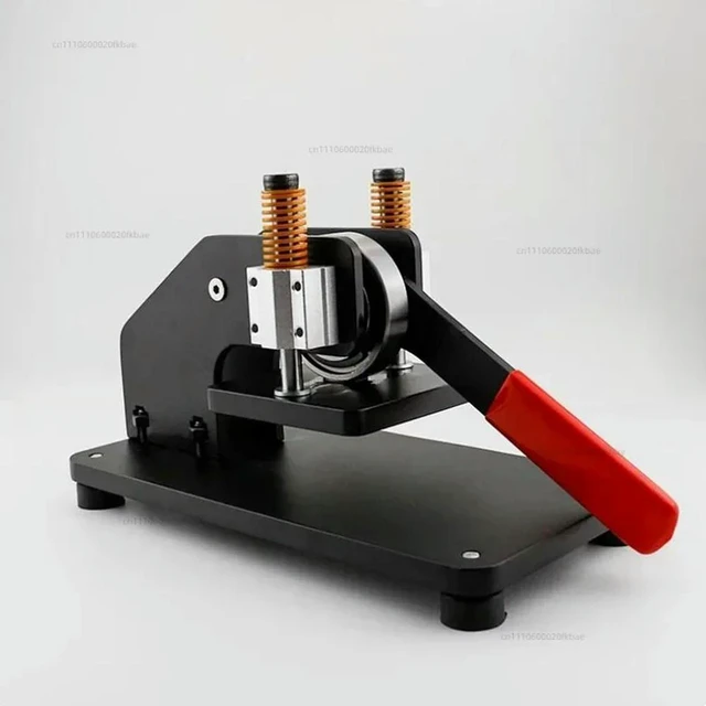 Alt view image 3 of 3 - 1 Ton s Force | Mini Manual Die Cutting Machine for Leather, Fabric, Silicone Cutting (100x100mm Work Area)