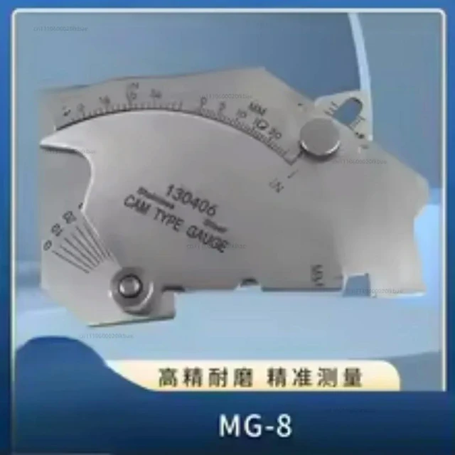Main image of Welding Inspection Ruler Gauge MG-8 Fillet Weld Measurement Cam Type Multifunctional Foot Bite Slope