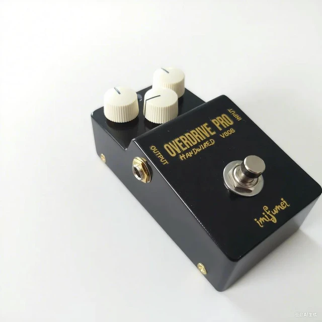 Alt view image 2 of 3 - Tgp Ts V808 Overdrive Pro Guitar Effect Pedal By Handwired, Drive Pedal With Sat Bass Control
