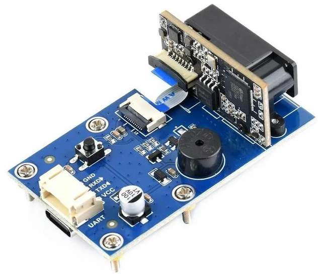 Main image of Waveshare 2D Codes Module (E), /2D Code Module, Supports l DPM Code Recognition, for Multiple