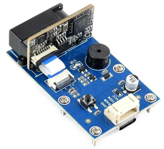 Alt view image 3 of 3 - Waveshare 2D Codes Module (E), /2D Code Module, Supports l DPM Code Recognition, for Multiple