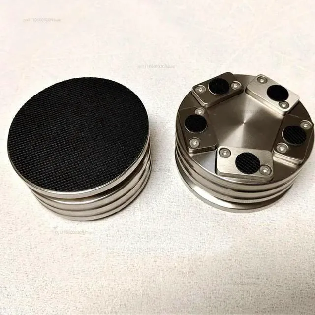 Alt view image 3 of 3 - Vent-level isolation foot for CD players, DACs and audio equipment, anti-vibration spikes - High-fidelity amplifiers