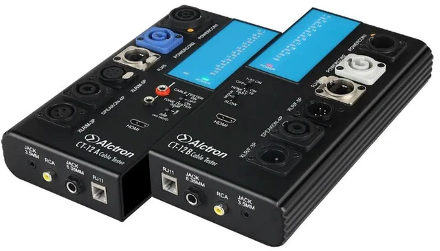 Alt view image 2 of 3 - Alctron Ct-12 ligent Cable Tester With Multi Functional Compatibility And Separated Dual Machine Detection Design
