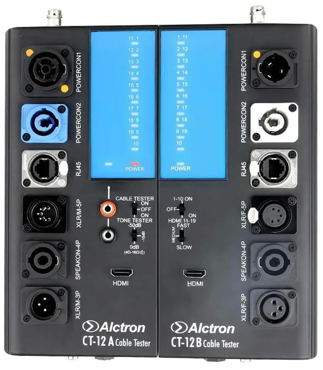 Main image of Alctron Ct-12 ligent Cable Tester With Multi Functional Compatibility And Separated Dual Machine Detection Design
