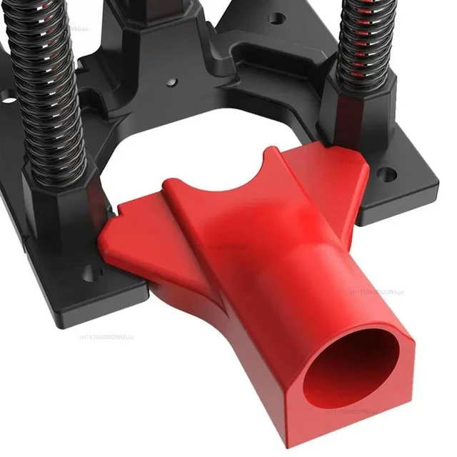Alt view image 3 of 3 - Aluminum alloy drill stand for wood and l (capacity 1-10mm) - multi-angle drilling guide with scale