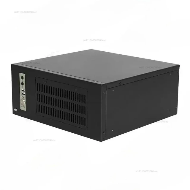 Main image of Wall-mounted industrial control chassis MATX small machine vision inspection computer IPC industrial automation