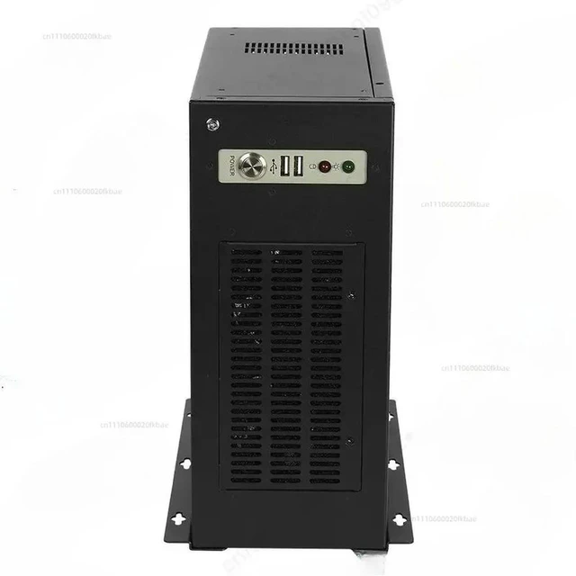 Alt view image 3 of 3 - Wall-mounted industrial control chassis MATX small machine vision inspection computer IPC industrial automation