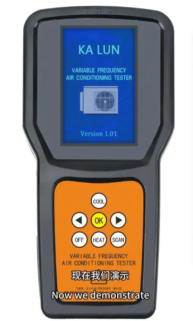 Alt view image 3 of 3 - The overseas version of the inverter air conditioner detector 100 + brand inverter air conditioner external machine testing