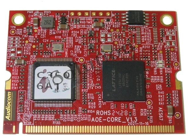 Alt view image 2 of 3 - Audiocom Dt Aes67 Audio Network Transmission Interface Module 64x64 A264
