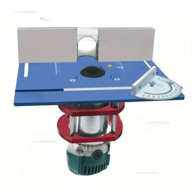 Alt view image 3 of 3 - Woodworking Special Lifting Flip-flop Base Work Table Slotting Trimming Chamfer Milling Table Trimming Machine