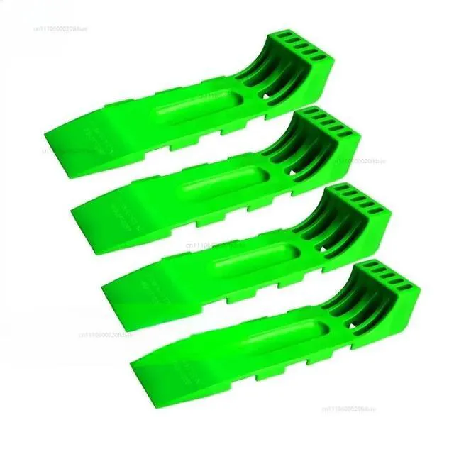 Alt view image 2 of 3 - 4PCS trailer interlocking plastic tire skates for ramp wrecker operations