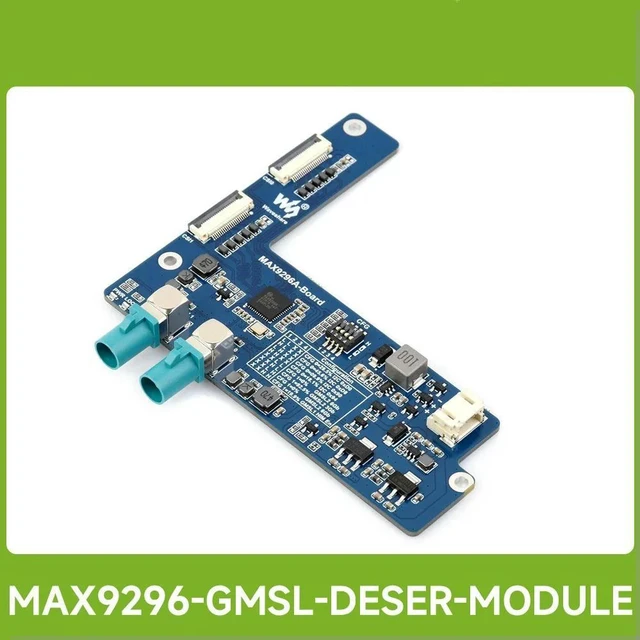 Main image of Waveshare 2-Ch GMSL Camera Adapter Board for Raspberry Pi 5/ Jetson Orin Nano, Equipped With MAX9296A Deserializer, High-Speed