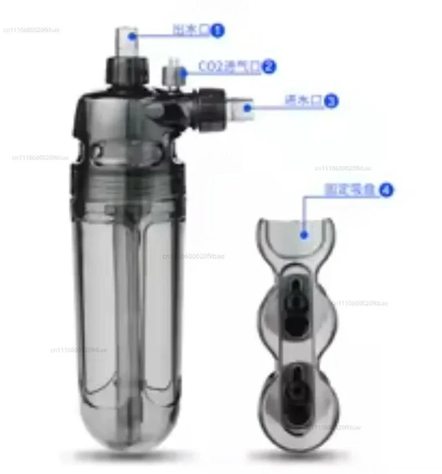 Alt view image 2 of 3 - Carbon dioxide dissolver CO2 diffusion bucket aquatic plant fish external refiner tank peripheral