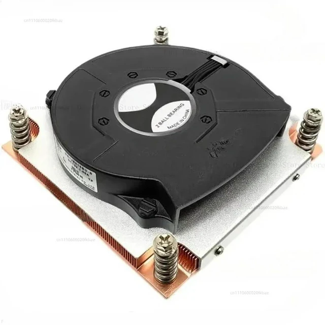 Alt view image 2 of 3 - LGA 1700-Pin Industrial Computer Copper, Thin 1U Server Radiator Fan Q3