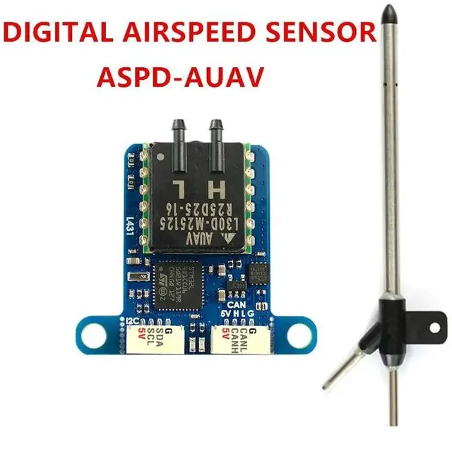 Main image of est MATDIGITAL AIRSPEED SENSOR ASPD-AUAV / All sensors AUAV ArduPilot AP_Periph L431 CAN node AUAV-L30D