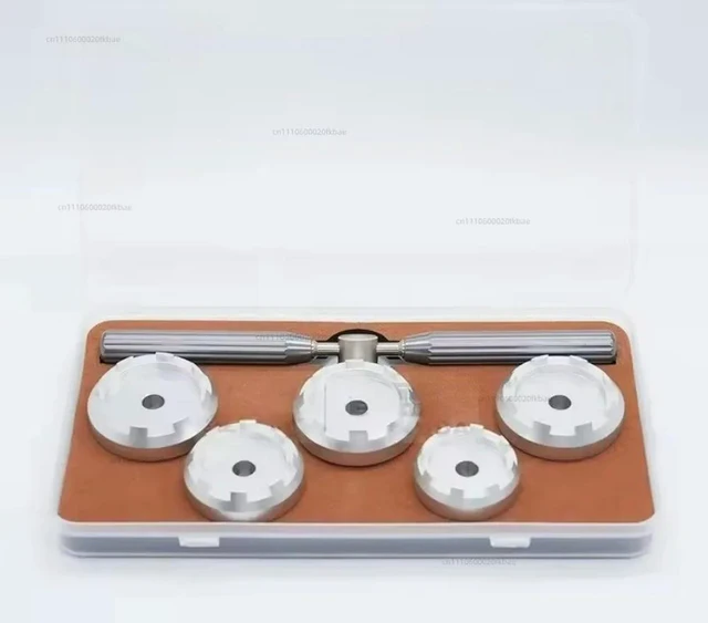 Main image of Watch tooth pattern watch opener handle type open one handle with 5 molds 36.5mm
