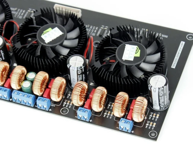 Alt view image 2 of 3 - Latest Tpa3255 Big Power 8 Channel Digital Class D High Power Amplifier Board 300w * 8