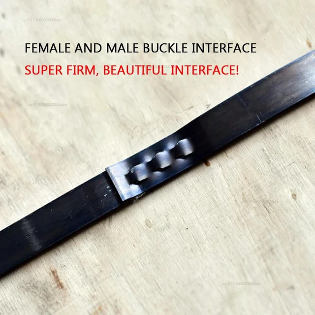 Alt view image 3 of 3 - GD35 Steel belt packing tool buckle-free manual combination tool steel belt packing machine packing and binding tensioner