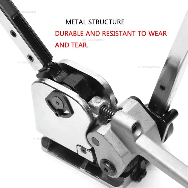 Alt view image 2 of 3 - GD35 Steel belt packing tool buckle-free manual combination tool steel belt packing machine packing and binding tensioner