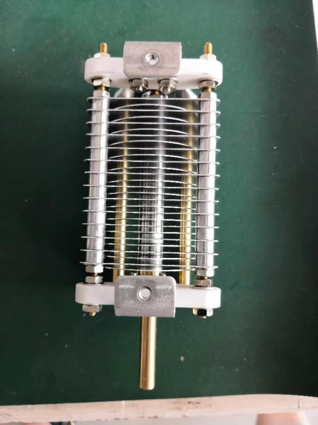 Alt view image 2 of 3 - 13-130P Adjustable Air Capacitor, Voltage Value 1000V Air Capacitor