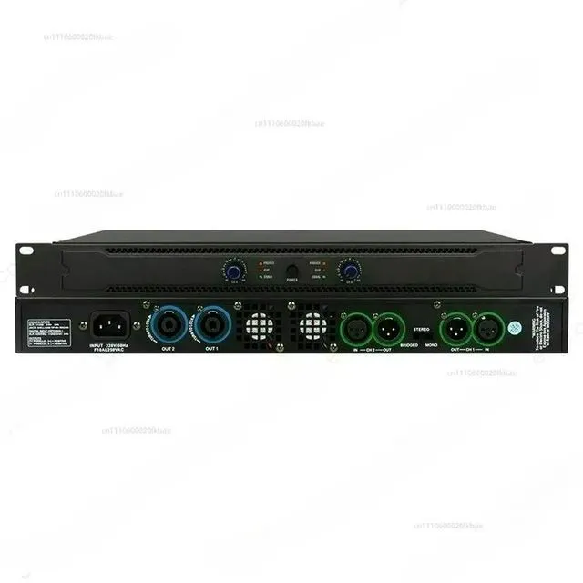 Main image of Professional digital power amplifier dual channel high pure power amplifier bar stage wedding performance power amplifier