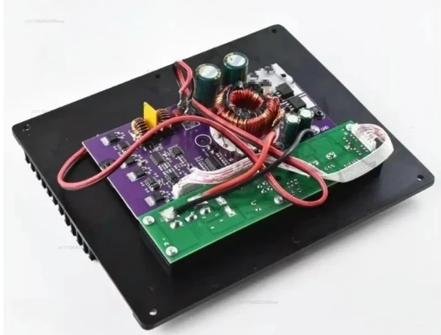 Alt view image 2 of 3 - Modified single-channel power amplifier Class D digital power amplifier board vehicle 12V high-power active subwoofer amplifier