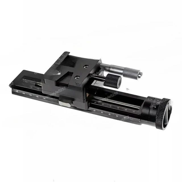 Main image of DP1 2-Accuracy Macro Focusing Slide Rail, Focus Stacking, Two-speed one-way micrometer head