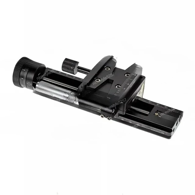 Alt view image 3 of 3 - DP1 2-Accuracy Macro Focusing Slide Rail, Focus Stacking, Two-speed one-way micrometer head