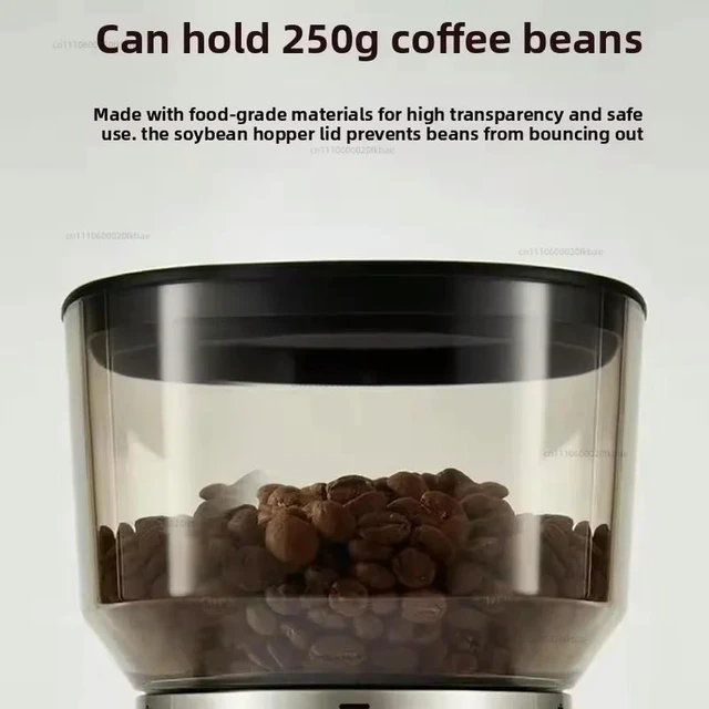 Alt view image 3 of 3 - Hot-selling electric coffee grinder, household small Italian coffee grinder, automatic coffee grinder