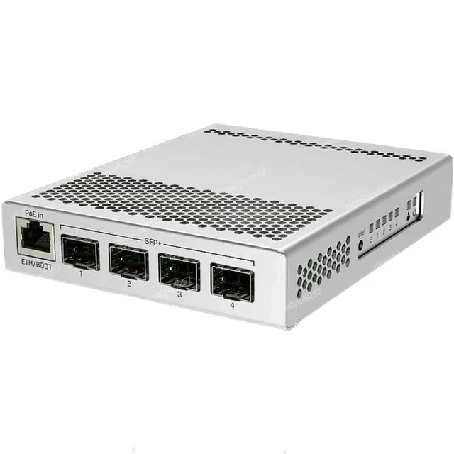 Alt view image 3 of 3 - Mikrotik Crs305-1g-4s+in Sfp+ 10gbps Five-port Managed Switch Dual System Routeros Or Swos