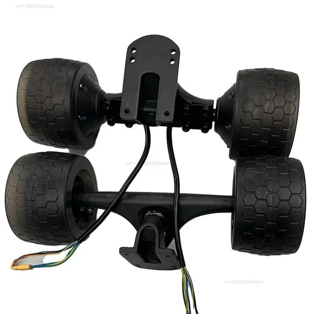 Main image of DIY twist car four-wheel electric motor brushless DC motor micro-hub motor assembly 105mm