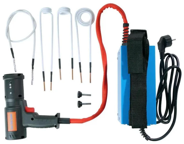Alt view image 3 of 3 - Handheld electromagnetic induction heater, rusty screw induction removal mechanical accessories frequency heating machine