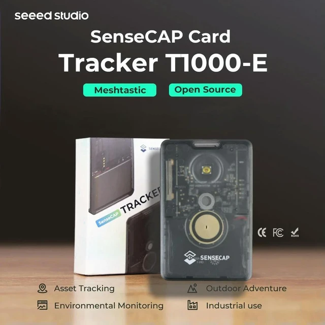 Alt view image 2 of 3 - Meshtastic Lora Sensecap Card Tracker T1000-e, 868mhz 915mhz, Antenna, Ip65, Gps, Nrf52840,ble 5.0,thread,zigbee