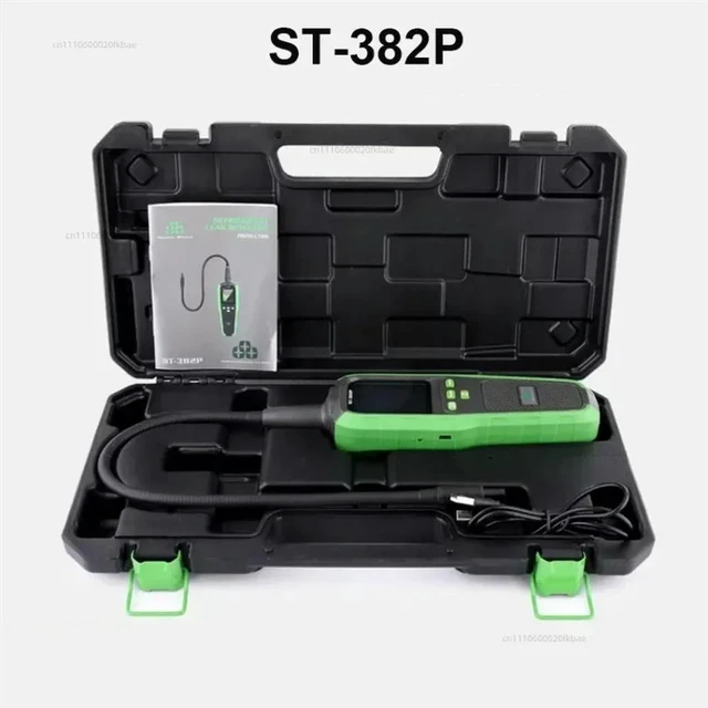 Alt view image 2 of 3 - High Sensitivy ST-382P Automotive Coolant Leak Detector Air Conditioner Automotive Refrigerant Freon Leak Detector 3000mAH