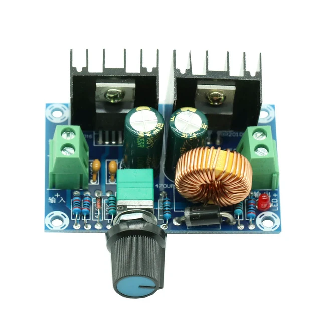 Alt view image 5 of 6 - Max 8A XL4016 XL4016E1 200W High Power DC-DC XH-M401 PWM Adjustable Step-down Buck Converter Module Tire Voltage Regulator