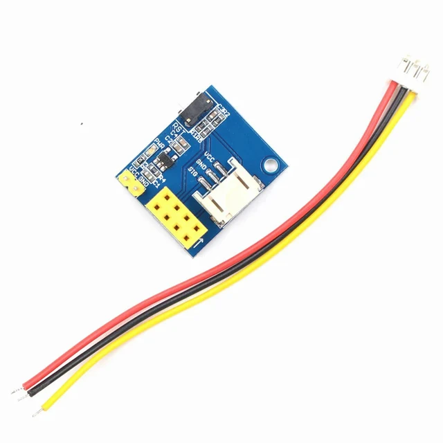 Alt view image 2 of 2 - ESP8266 ESP01 ESP-01 RGB LED Controller Adpater Module for IDE WS2812 WS2812B 5050 16 Bits Light Ring DIY